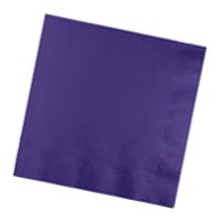 Napkin 2ply Dinner 1/4 Dark Purple